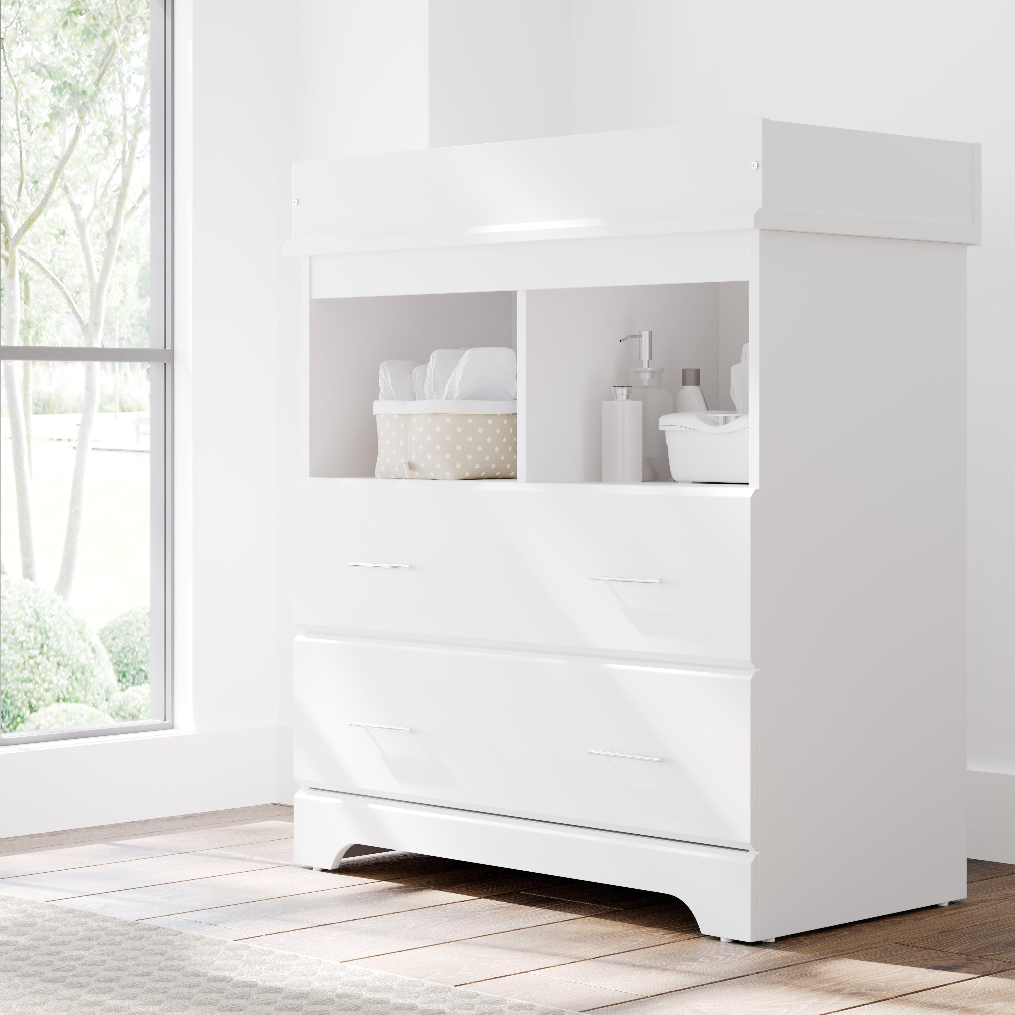 Storkcraft® Brookside 2 Drawer Chest with Removable Changing