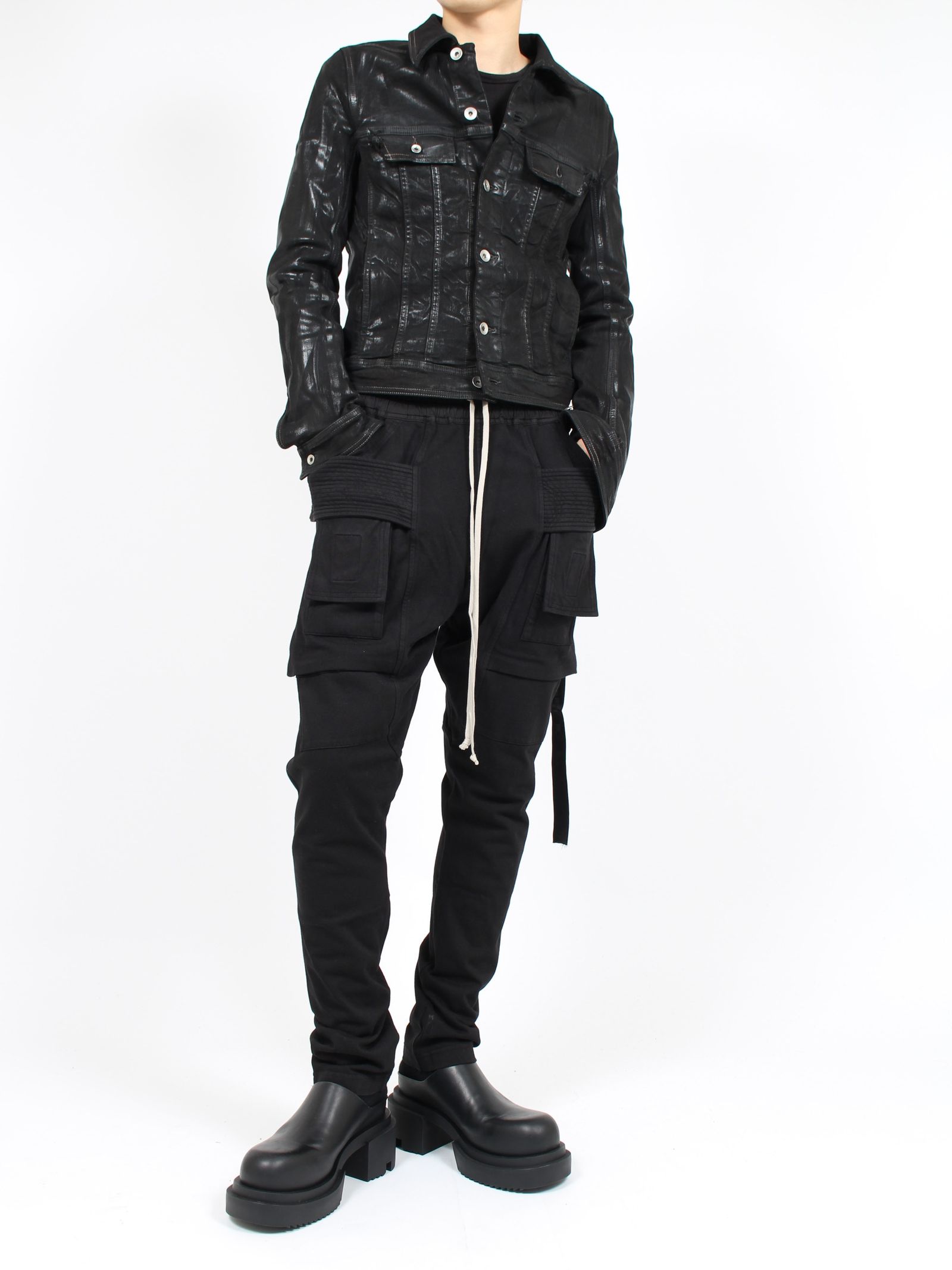 RICK OWENS DRKSHDW - 【25SS】クリーチ カーゴ ドローストリング