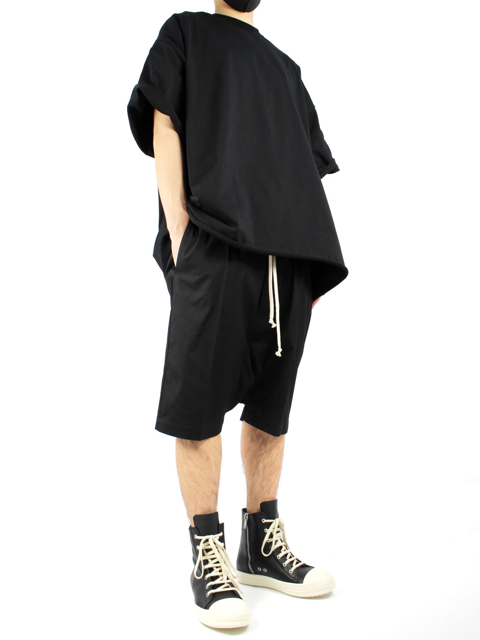 RICK OWENS - 【26SS】リックズポッズ ドローストリング サルエル
