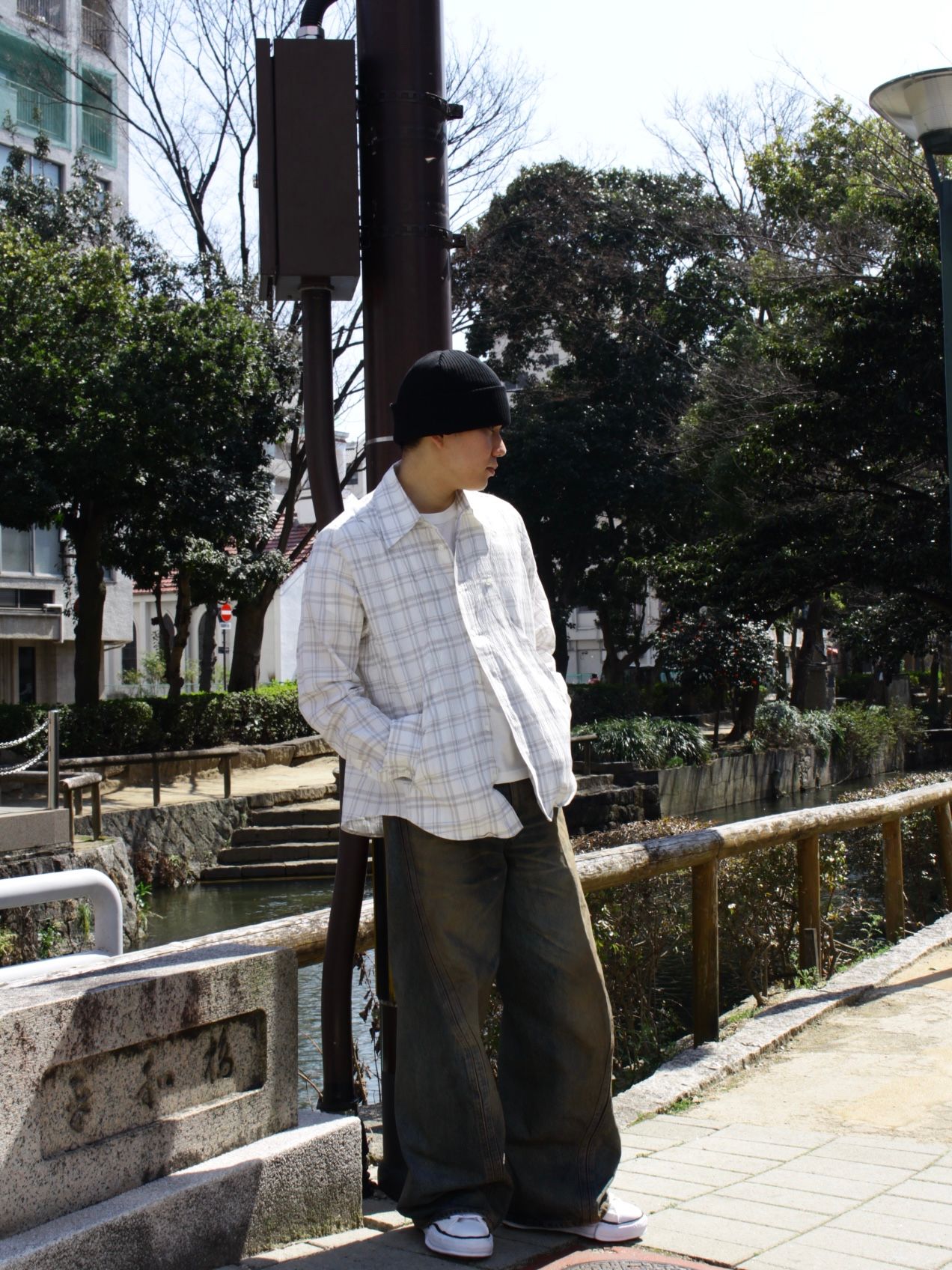 NVRFRGT - 【25AW】3D ツイステッド ワイド レッグ ジーンズ デニム