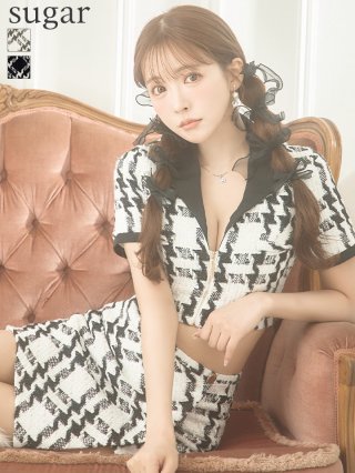 ROBE de FLEURS Glossy】ツイード - sugar