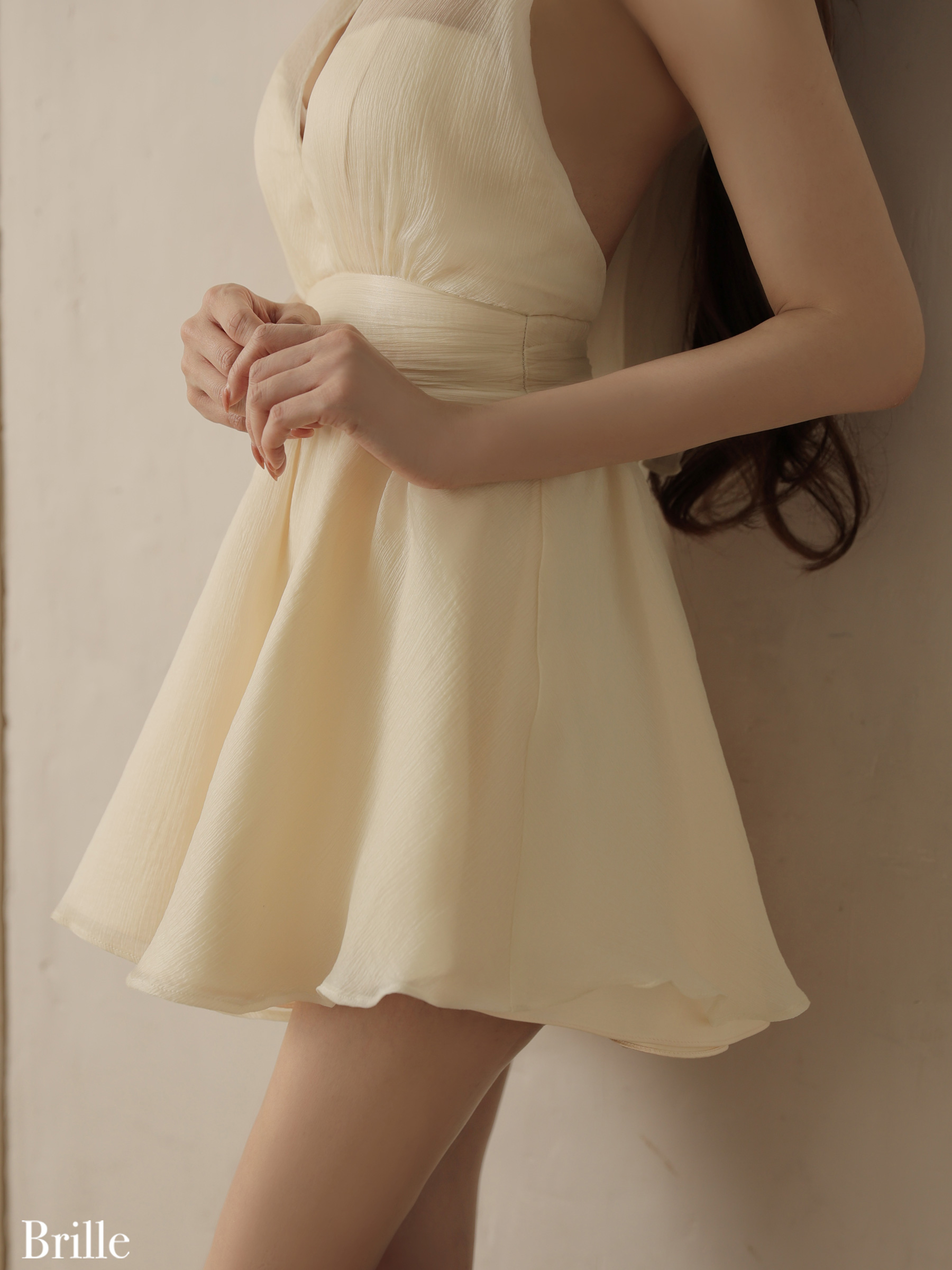 XSサイズあり【brille/ブリエ】【ROBE de FLEURS/ローブドフルール