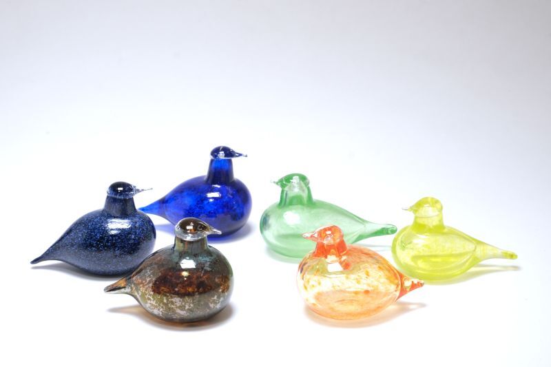 北欧アートガラス/iittala/イッタラバード/Oiva Toikka/オイバトイッカ
