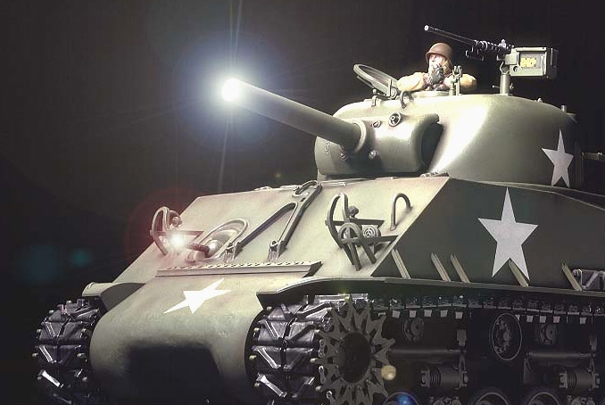 M4 Sherman 105mm Howitzer DMD With Option Kit Tamiya 56014
