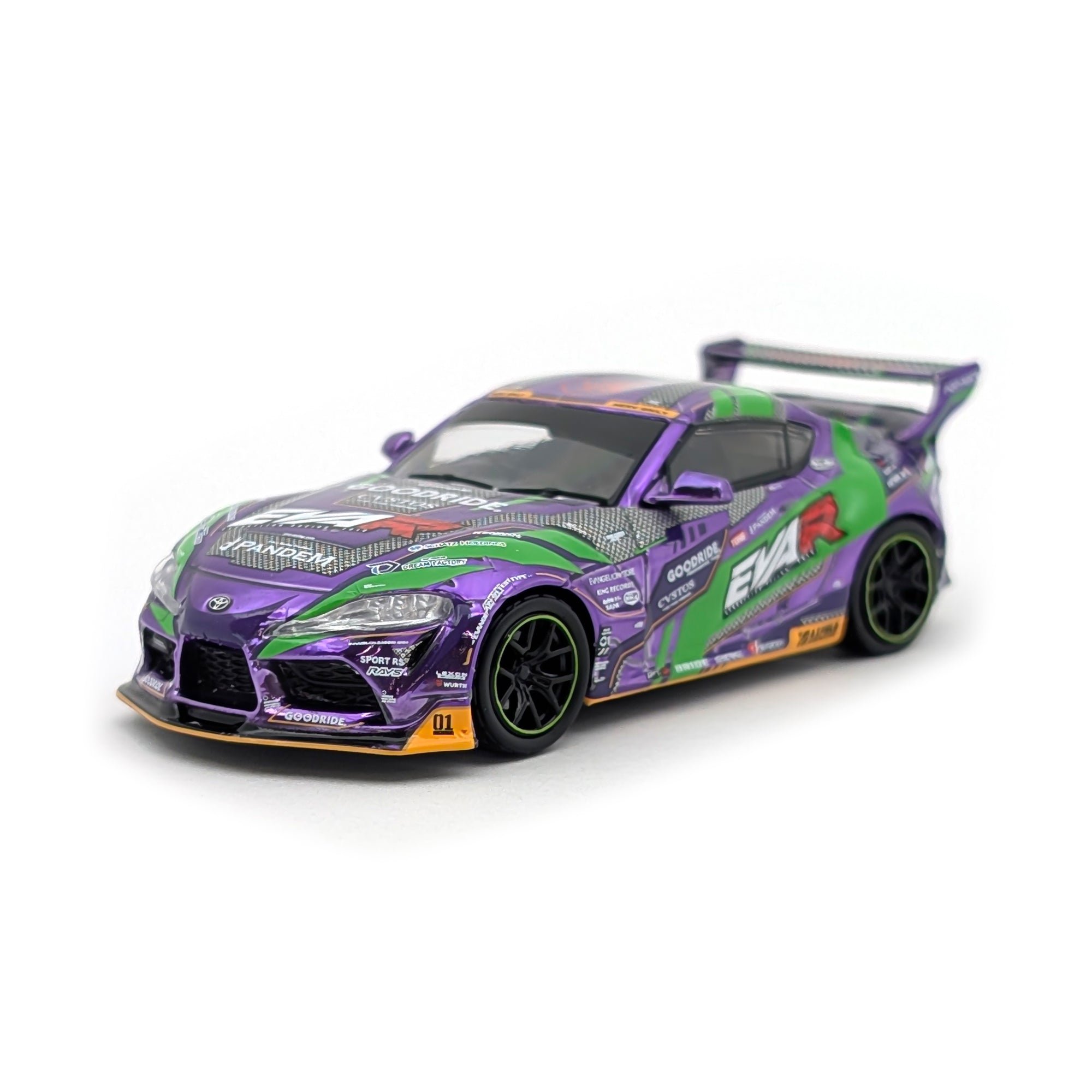先行予約】＜POPRACE＞1/64 エヴァRT初号機 GOODRIDE GRスープラ【2026