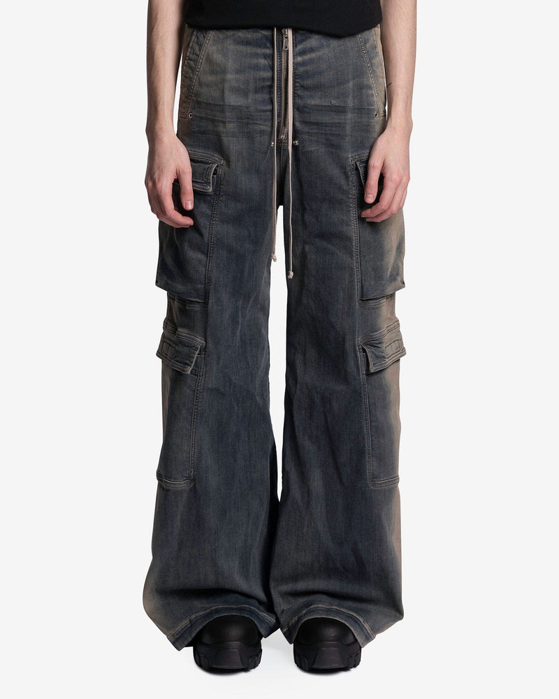 Denim Double Cargo Jumbo Belas in Mineral Pearl Degrade – SVRN