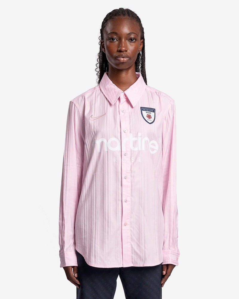 Nike x Martine Rose Dress Shirt in Pink Foam – SVRN