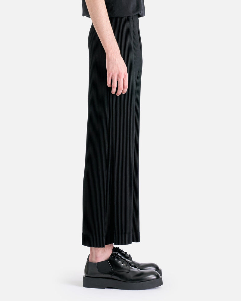 Pleats Bottoms 2 Pants in Black – SVRN
