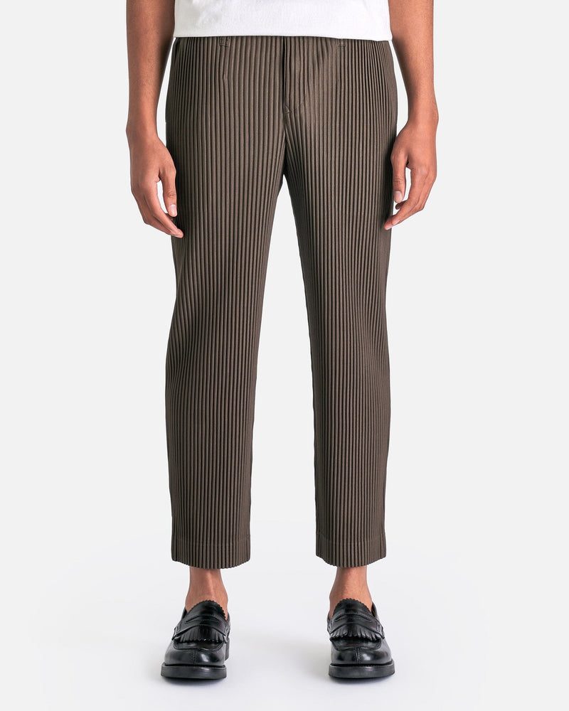Tailored Pleats 1 Pants in Dark Khaki – SVRN