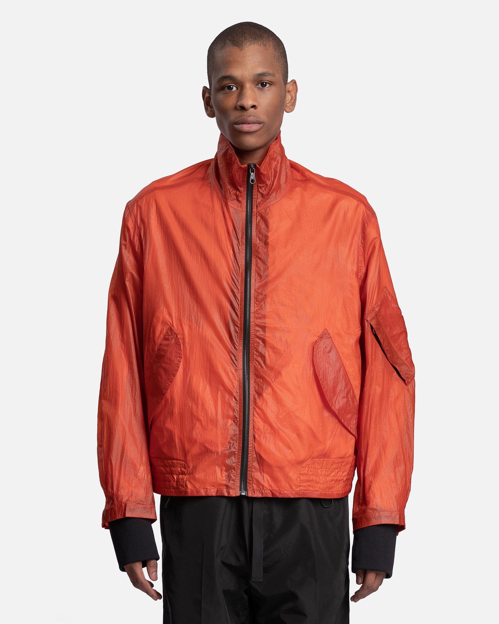 Luft Jacket in Eld Rubberized Nylon – SVRN