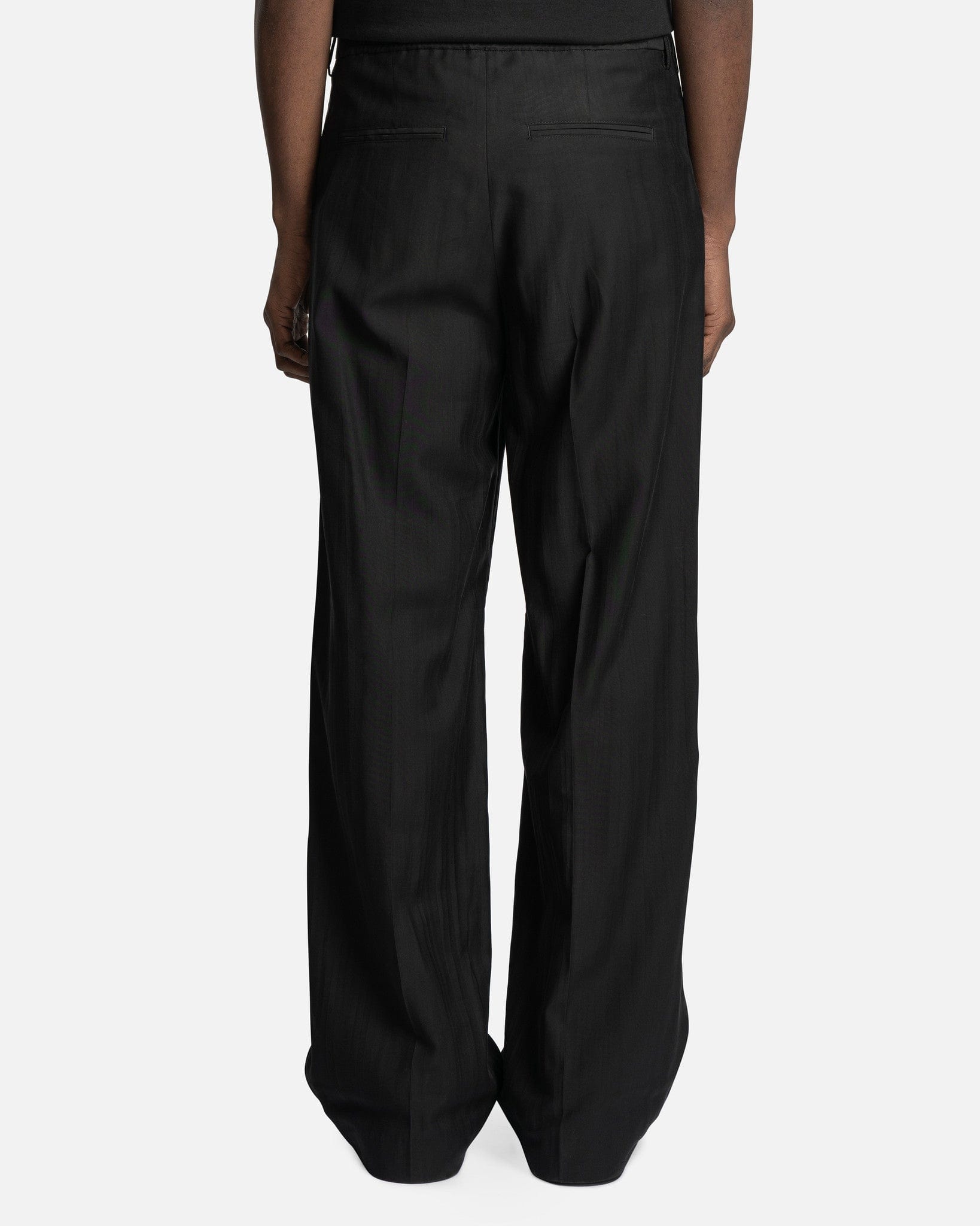 Sailor Trouser in Black Experience Viscose – SVRN