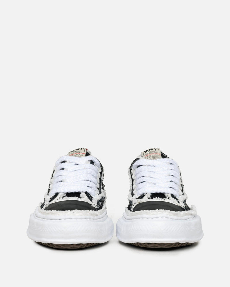 Peterson Overhanging Canvas Low Top in Black – SVRN