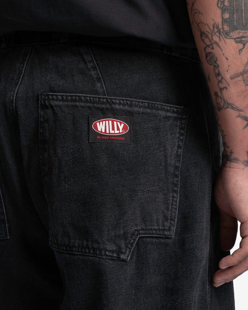 Raver Pants in Washed Black – SVRN
