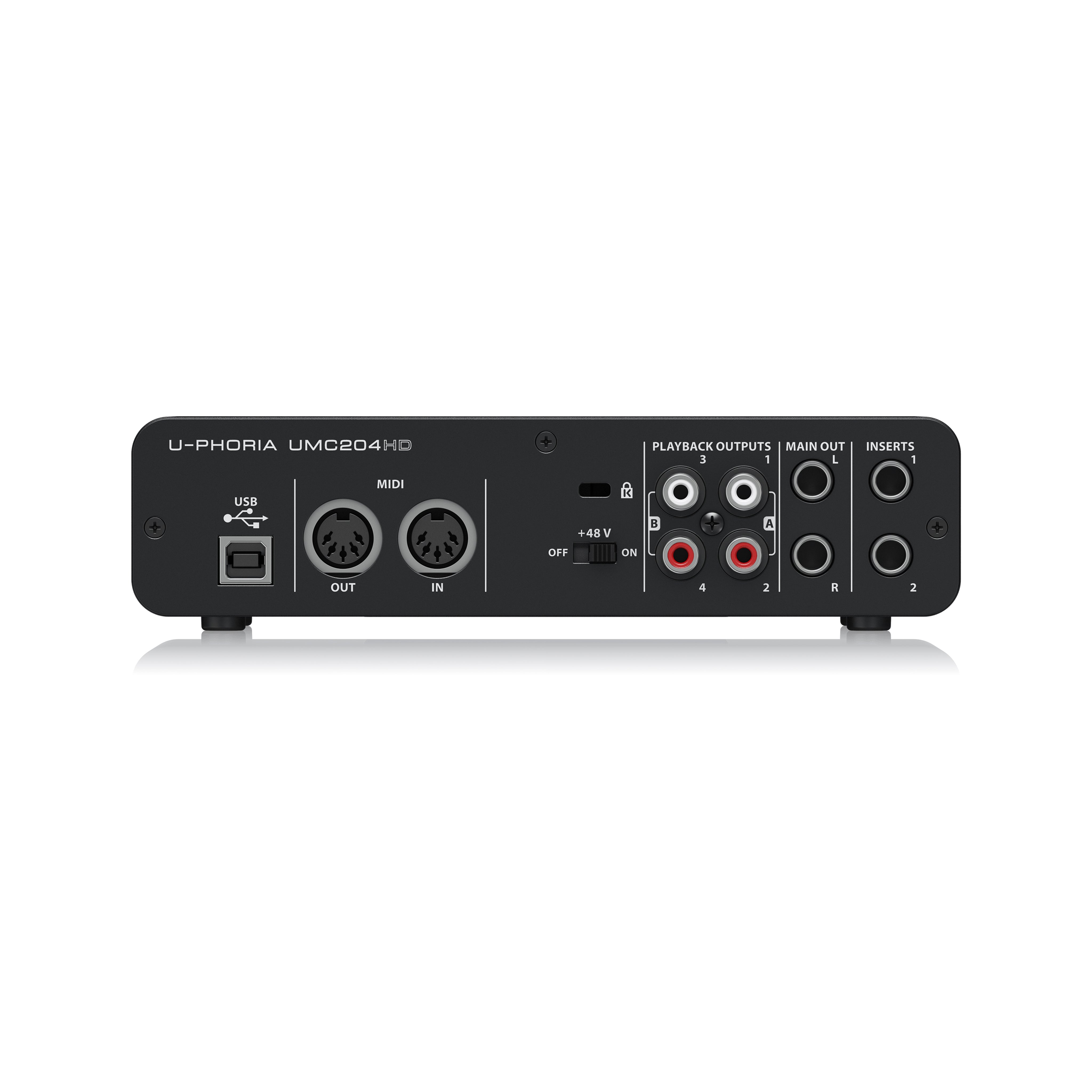 Behringer U-Phoria UMC204HD USB Audio Interface – Swee Lee Singapore