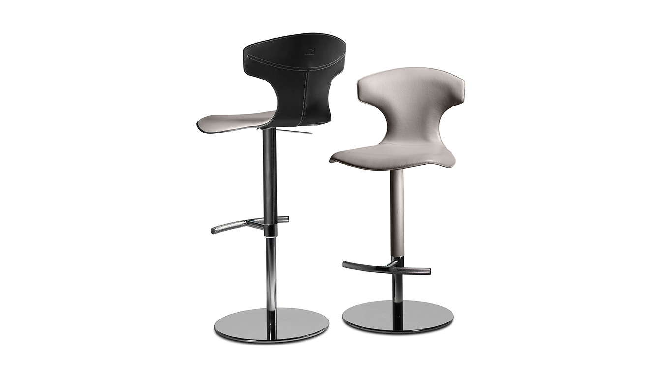 Montera | Column base stool - Roberto Lazzeroni