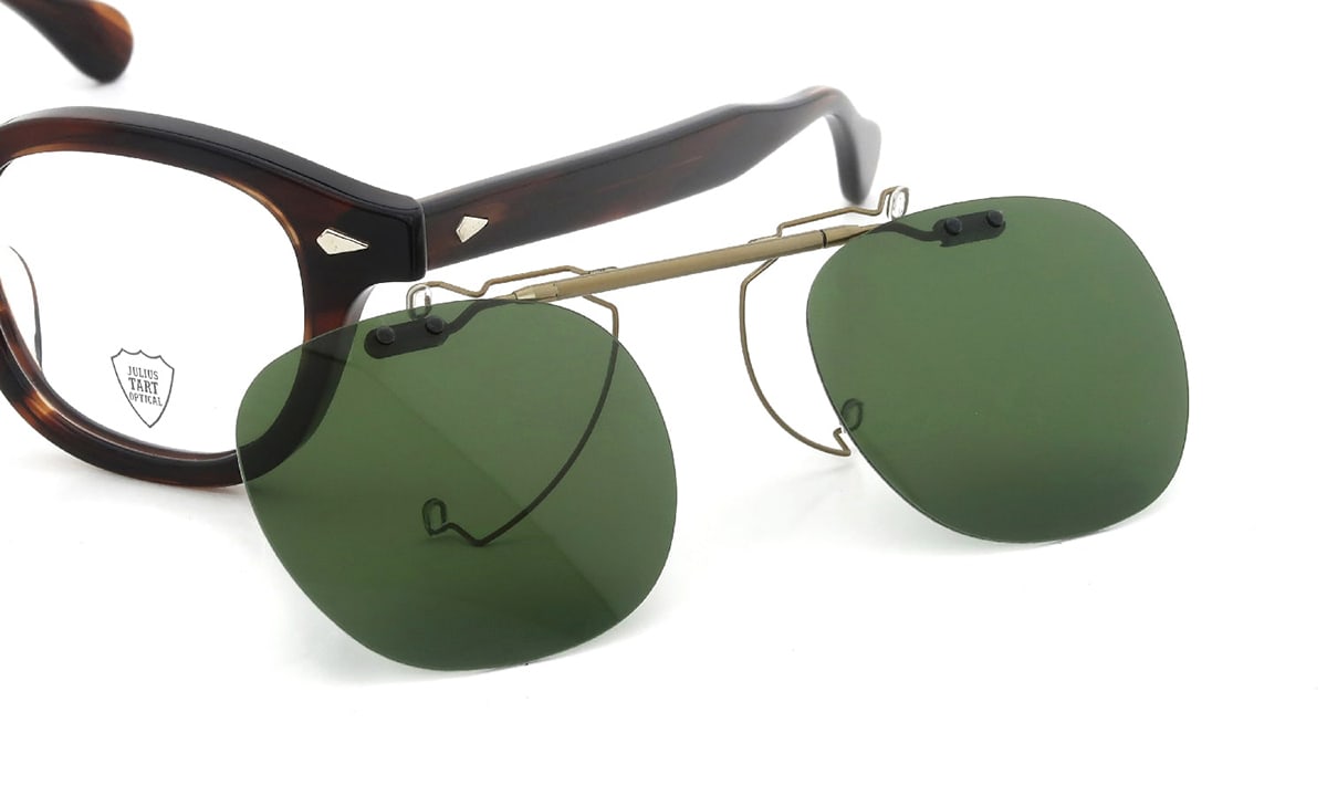 JULIUS TART OPTICAL AR専用 クリップオンサングラス LGN通販 偏光