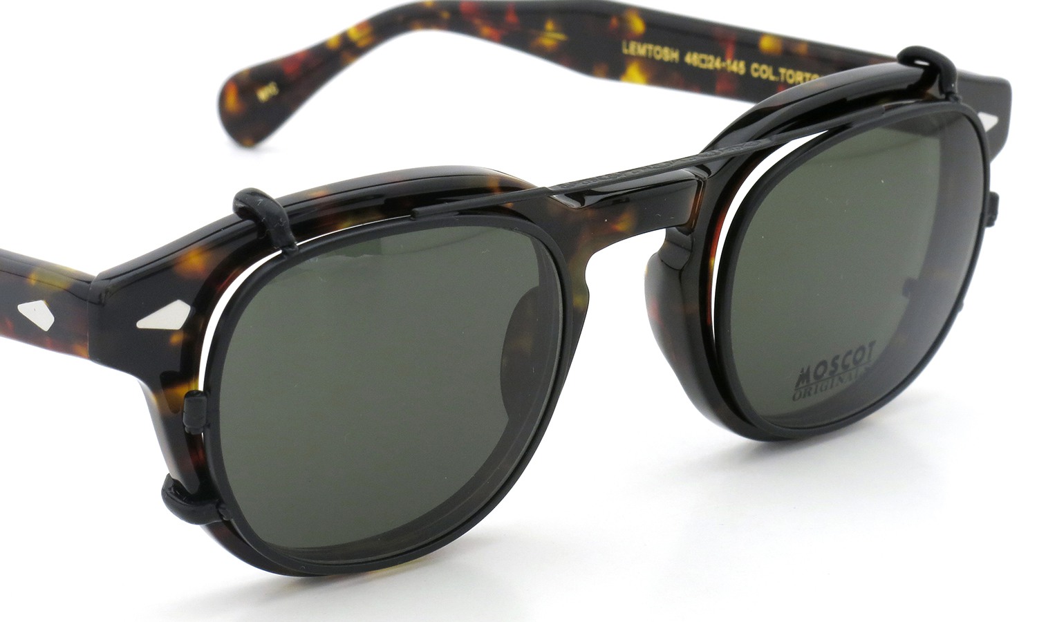 モスコット MOSCOT 定番メガネ LEMTOSH レムトッシュ クリップオン