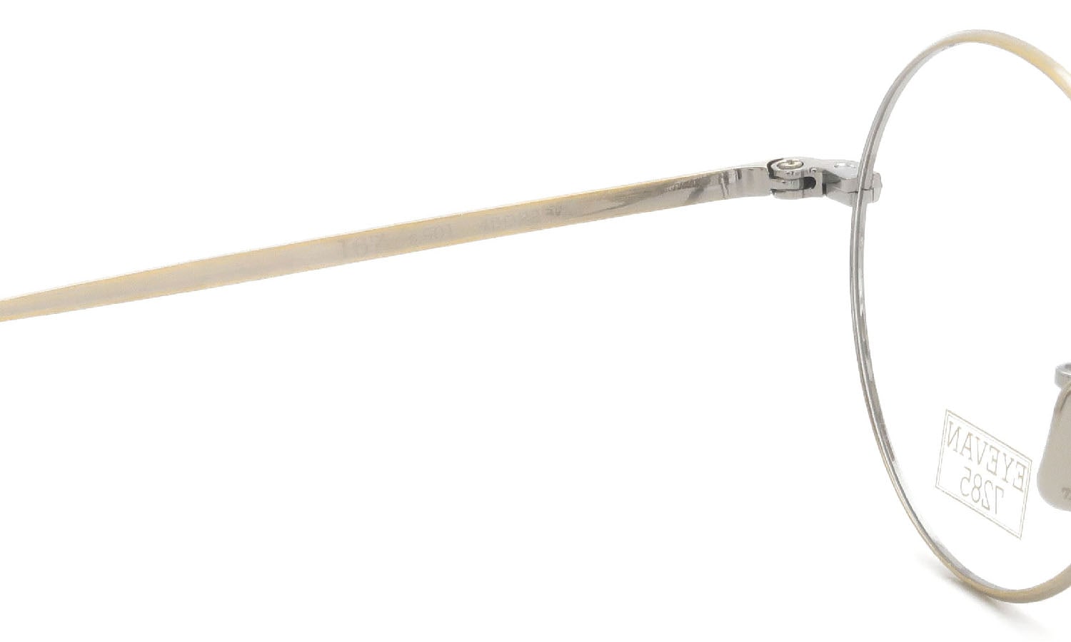 EYEVAN7285 アイヴァン7285 メガネ 167通販 C.901 Antique Gold 正規取扱