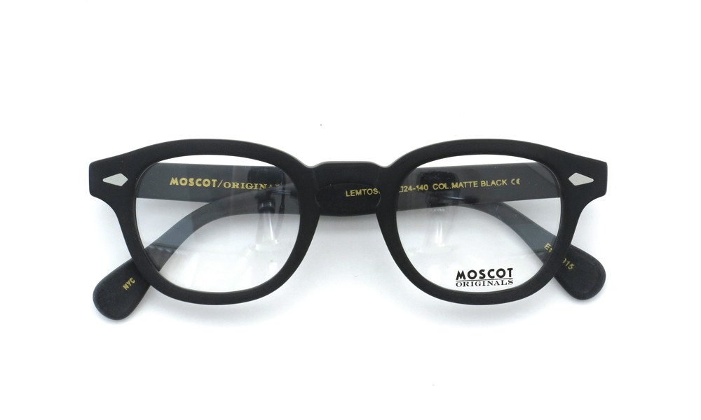 モスコット MOSCOT 定番メガネ LEMTOSH レムトッシュ通販 MATTE BLACK