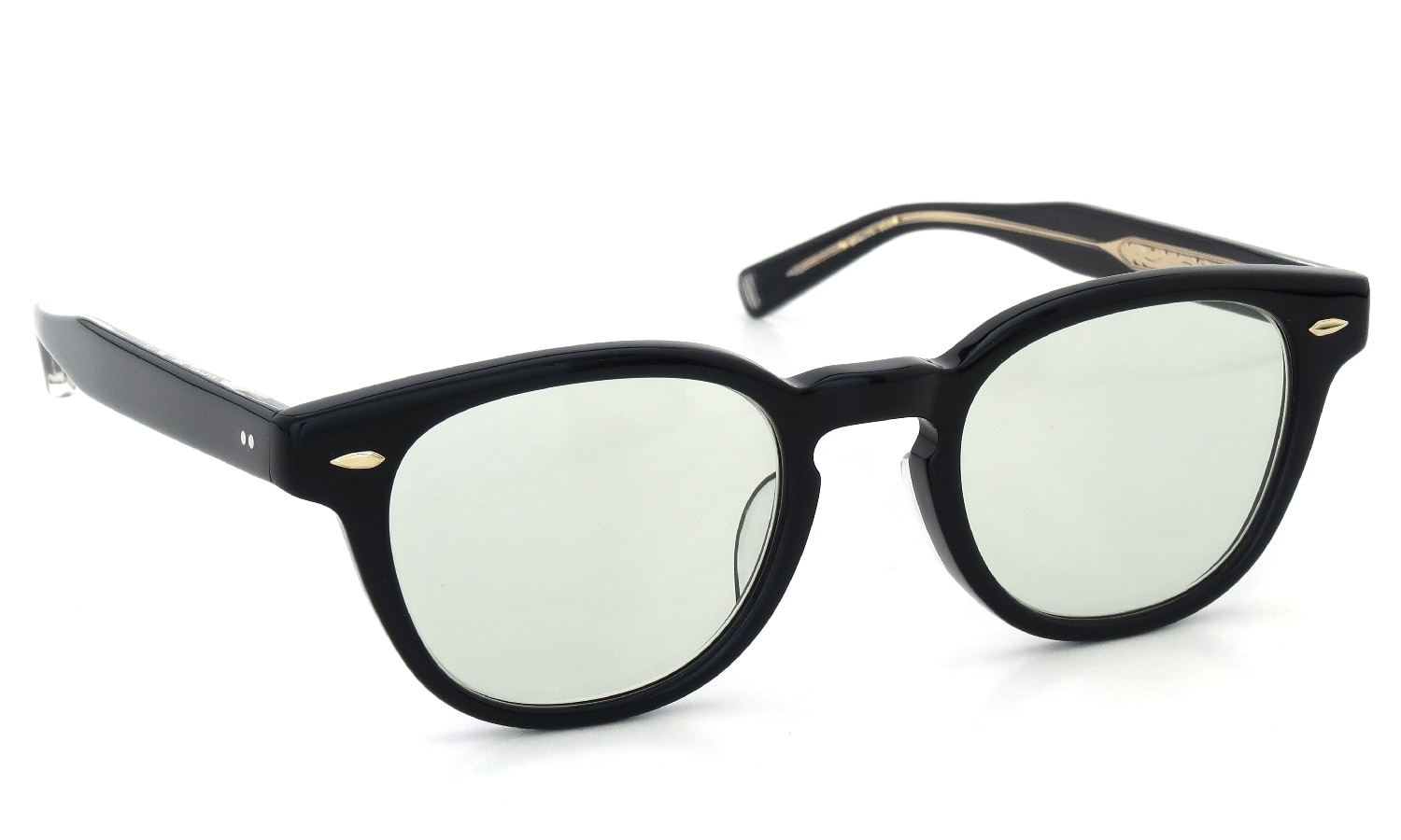 EYEVAN サングラスカスタム Webb(49) PBK通販 ライトグリーンレンズ