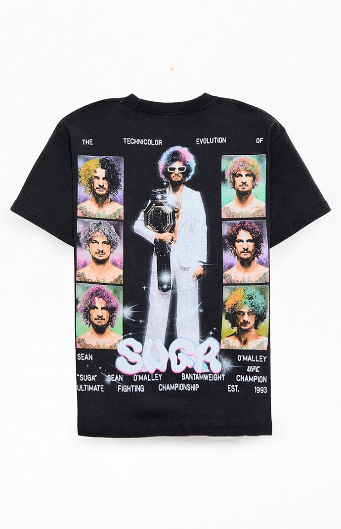 UFC Sean O'Malley Technicolor Oversized T-Shirt | Pacsun