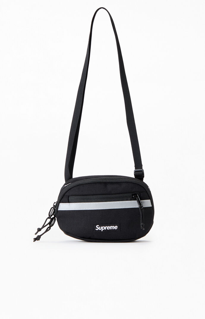 Supreme Black Mini Side Bag | Pacsun