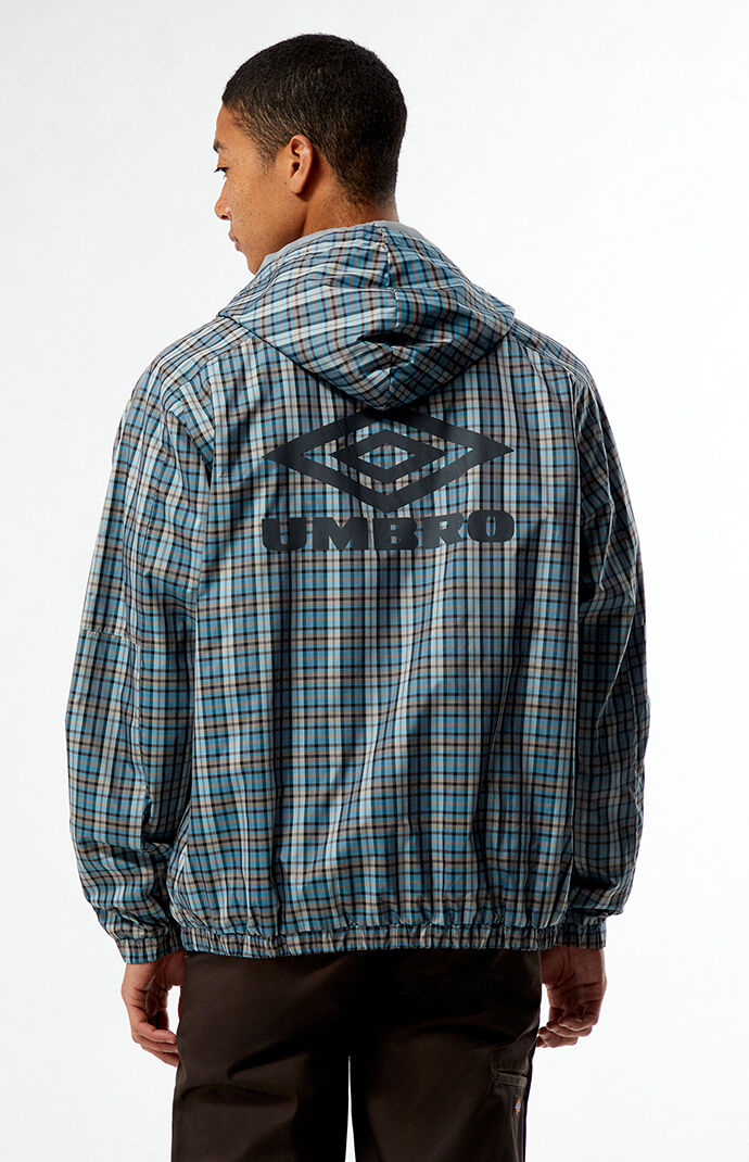 Umbro Checked Partial Zip Up Jacket | Pacsun