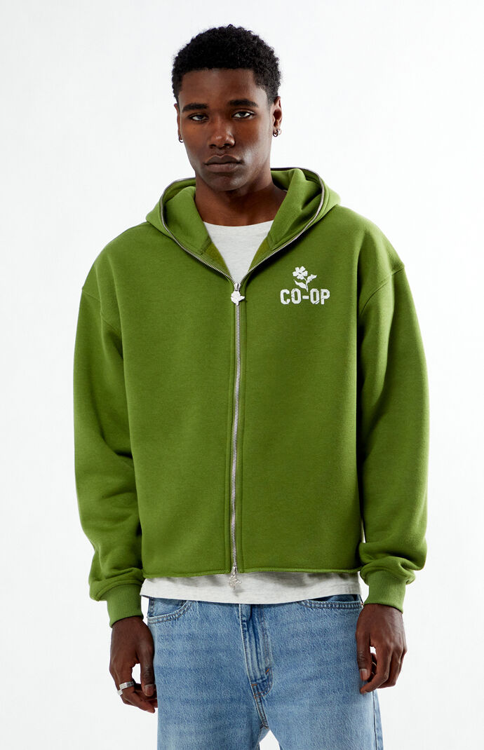 GARDENS & SEEDS Co-Op Statement Zip Up Hoodie | Pacsun