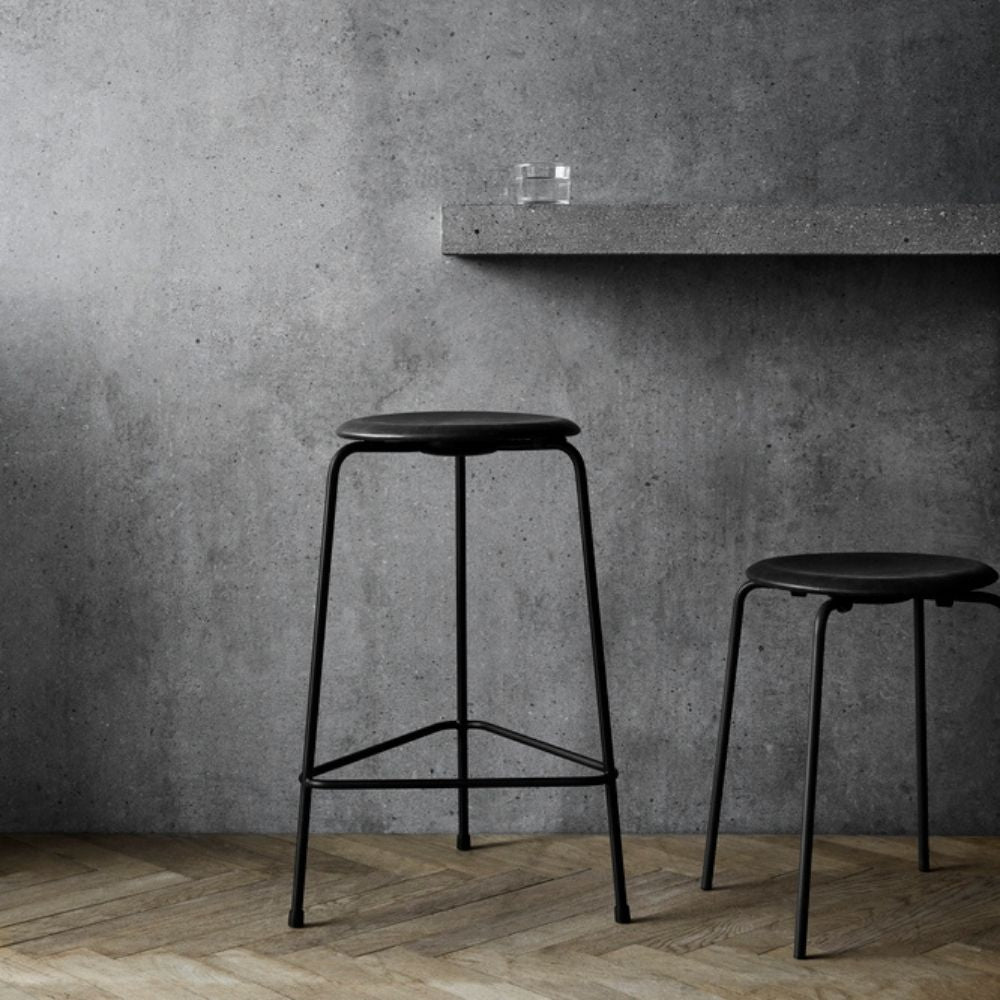 Fritz Hansen Arne Jacobsen High Dot Counter Stool