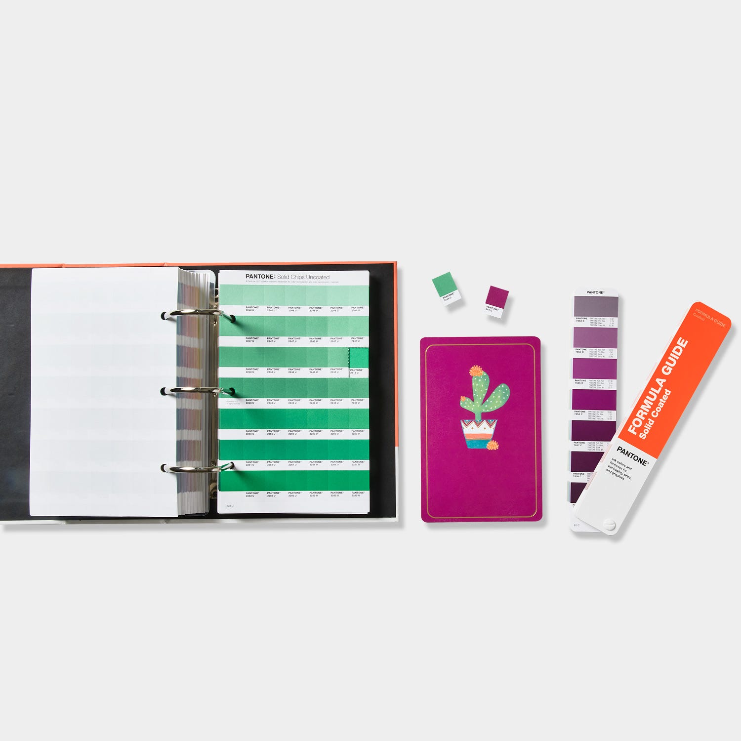PANTONE® USA | Solid Color Set - Formula Guide & Solid Chips