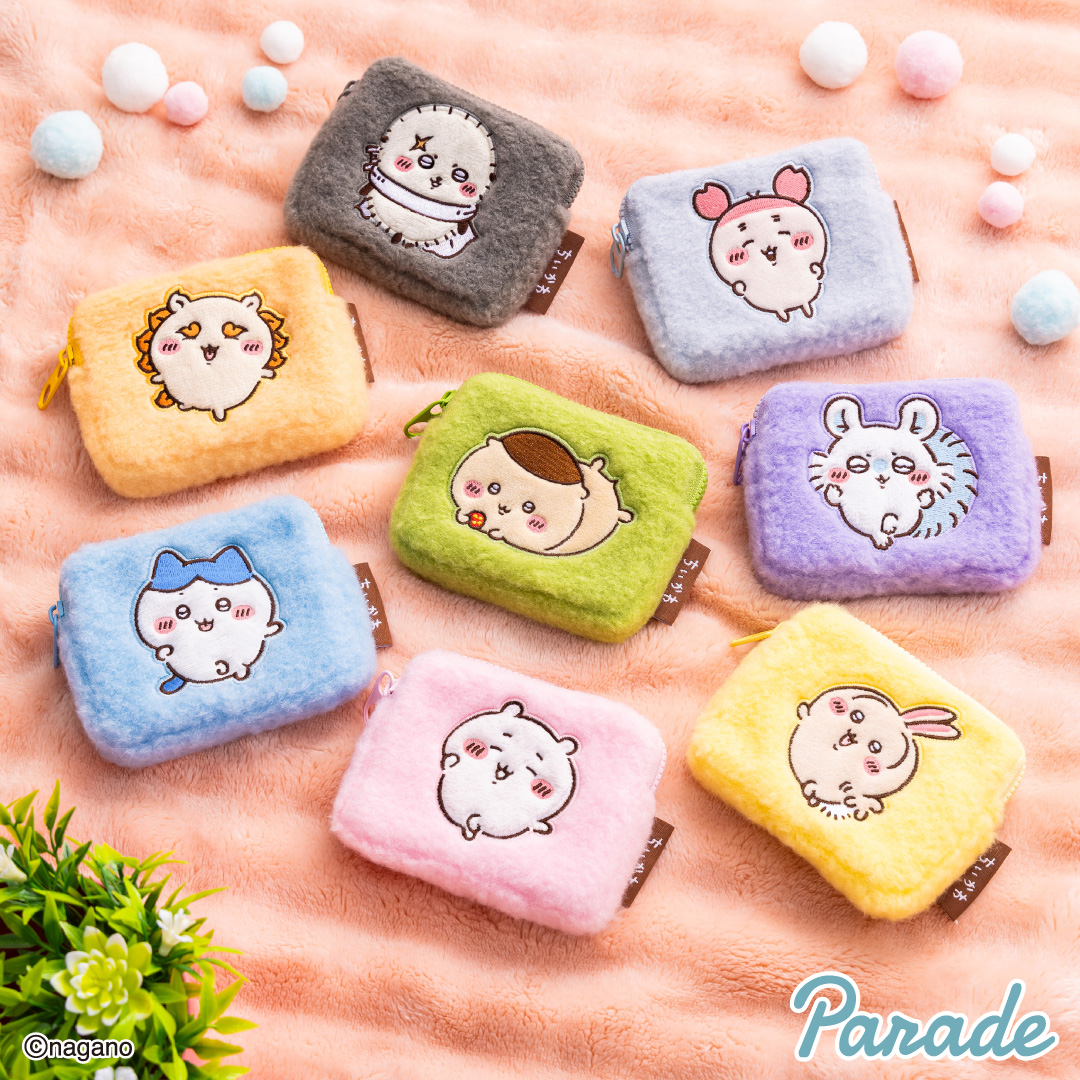 ちいかわ ふわふわミニポーチ | 商品紹介 | 株式会社パレード プライズ