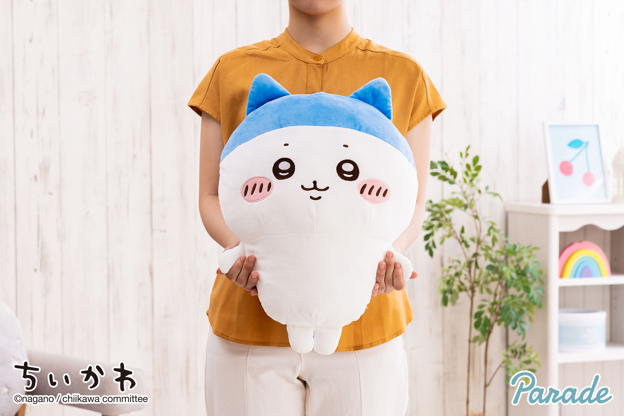ちいかわ スポーツ刈りなハチワレ 超BIGぬいぐるみ | 商品紹介 | 株式