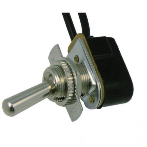 Metal Bat Handle Toggle Switch On-Off 12 Volt 15 Amp fits Wiring