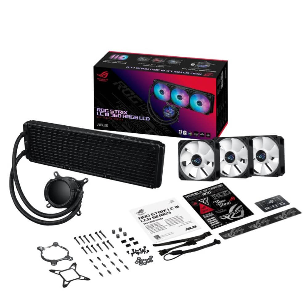 ASUS ROG STRIX LC III 360 ARGB LCD | パソコン工房【公式通販】