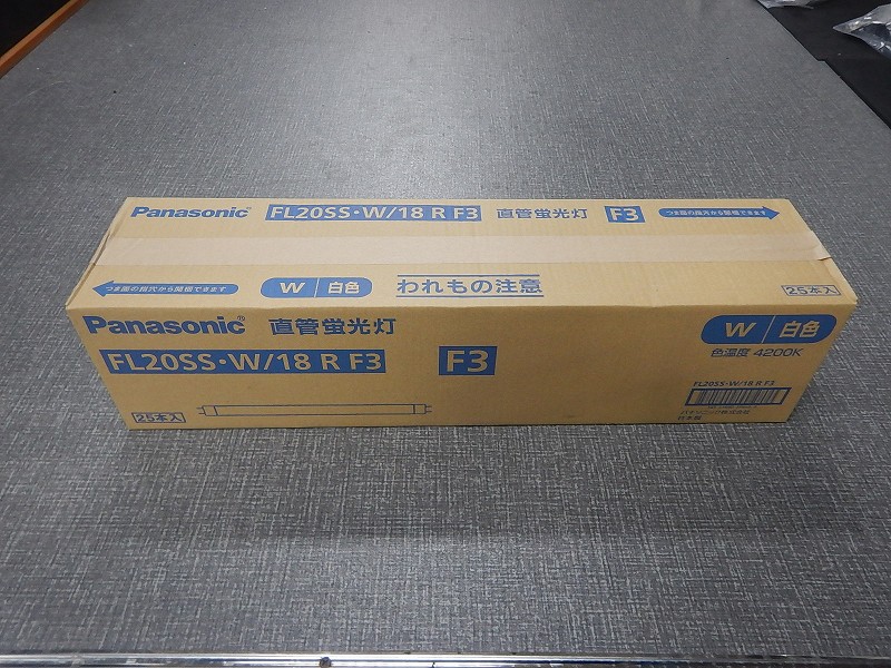 Panasonic フルホワイト蛍光灯 FL20SS・N/18 R 25本入り パナソニック