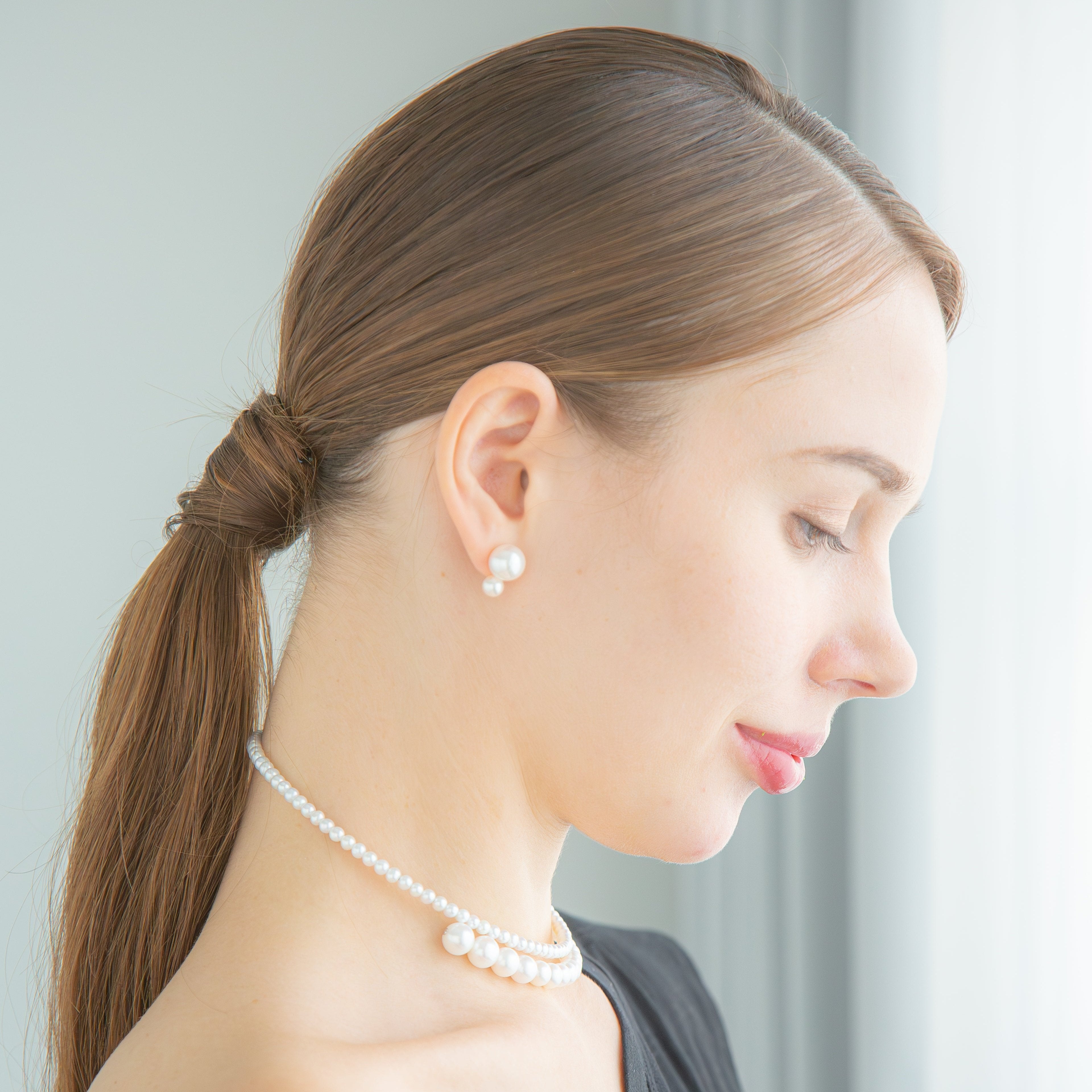 Spiral Pearl Choker – Pearlish