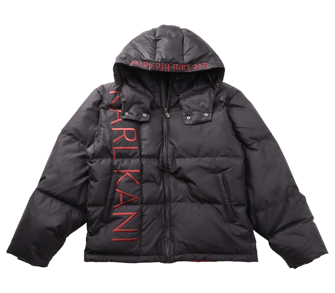 KARL KANI BLACK RED DOWN JACKET – PEET ONLINE STORE