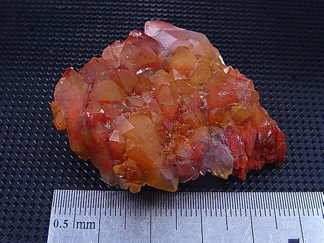 南アフリカ・オレンジリバー産レッドヘマタイト水晶 31.0g