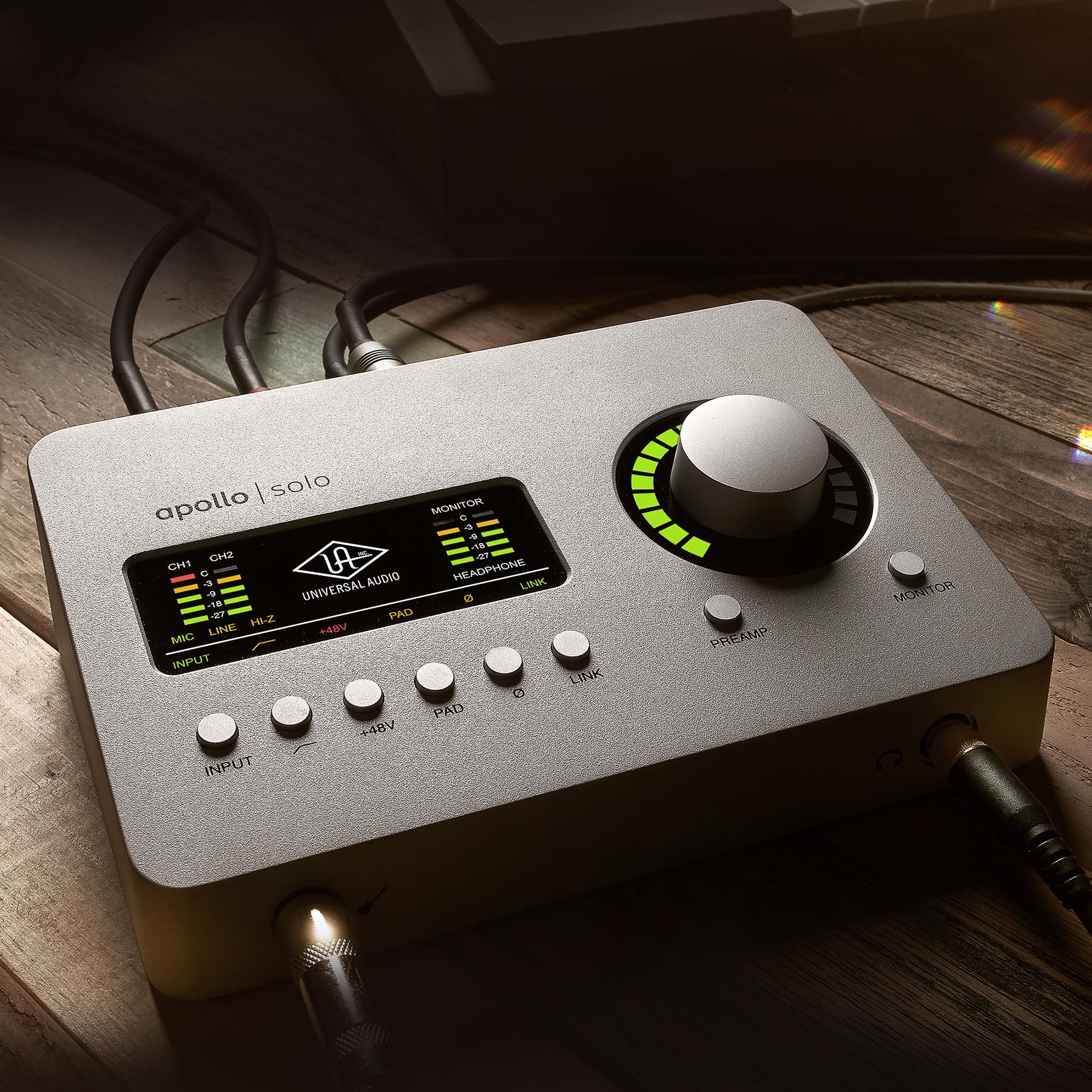 Universal Audio Apollo Solo Thunderbolt 3 Heritage Edition | Sesçi