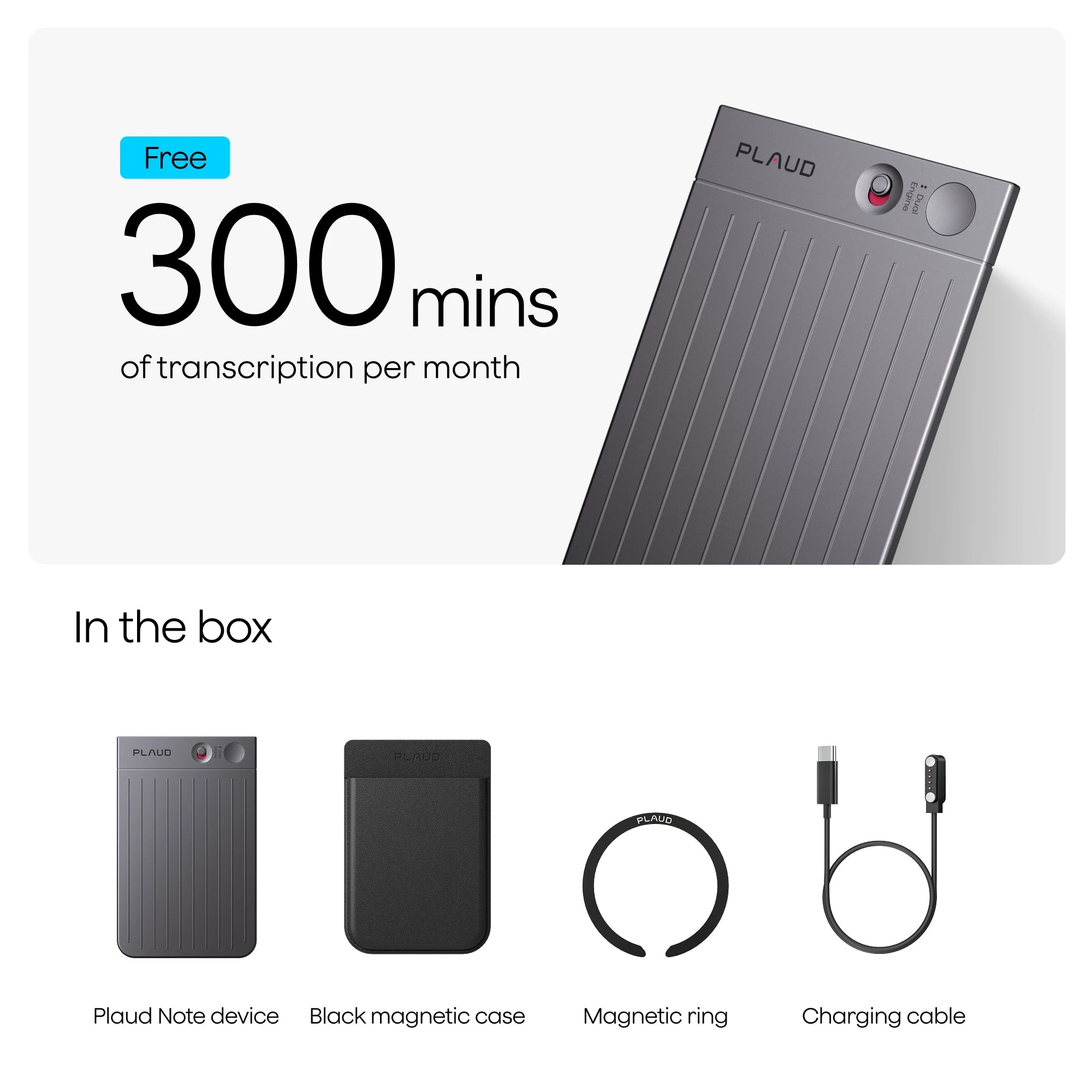 Plaud Note - The World's No.1 AI Voice Recorder