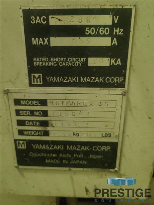MAZAK Integrex 35Y CNC Turning/Milling Center - Lathes CNC Ref