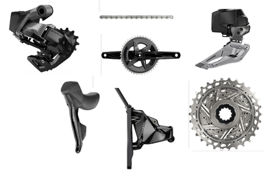 SRAM Rival eTap AXS WIDE 2x12spd 43-30t Electronic Groupset – Pro