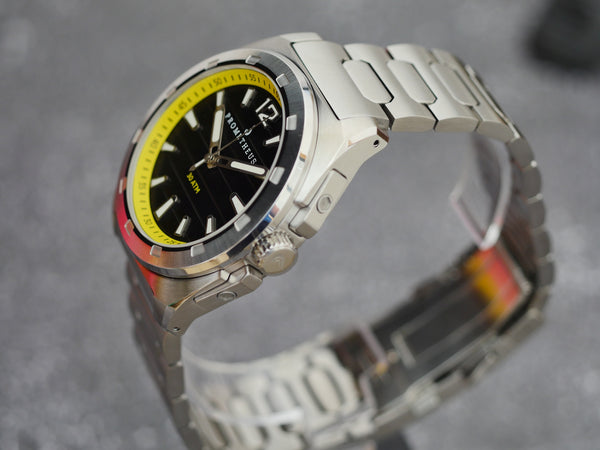 Prometheus Jamanta Black Dial No Date Miyota 9039 – Prometheus