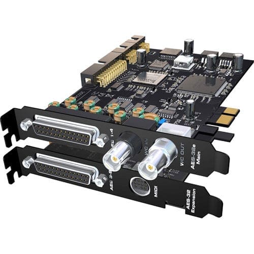 RME HDSPe AES-32 – AES/EBU PCIe Express Card – ProSoundGear.com