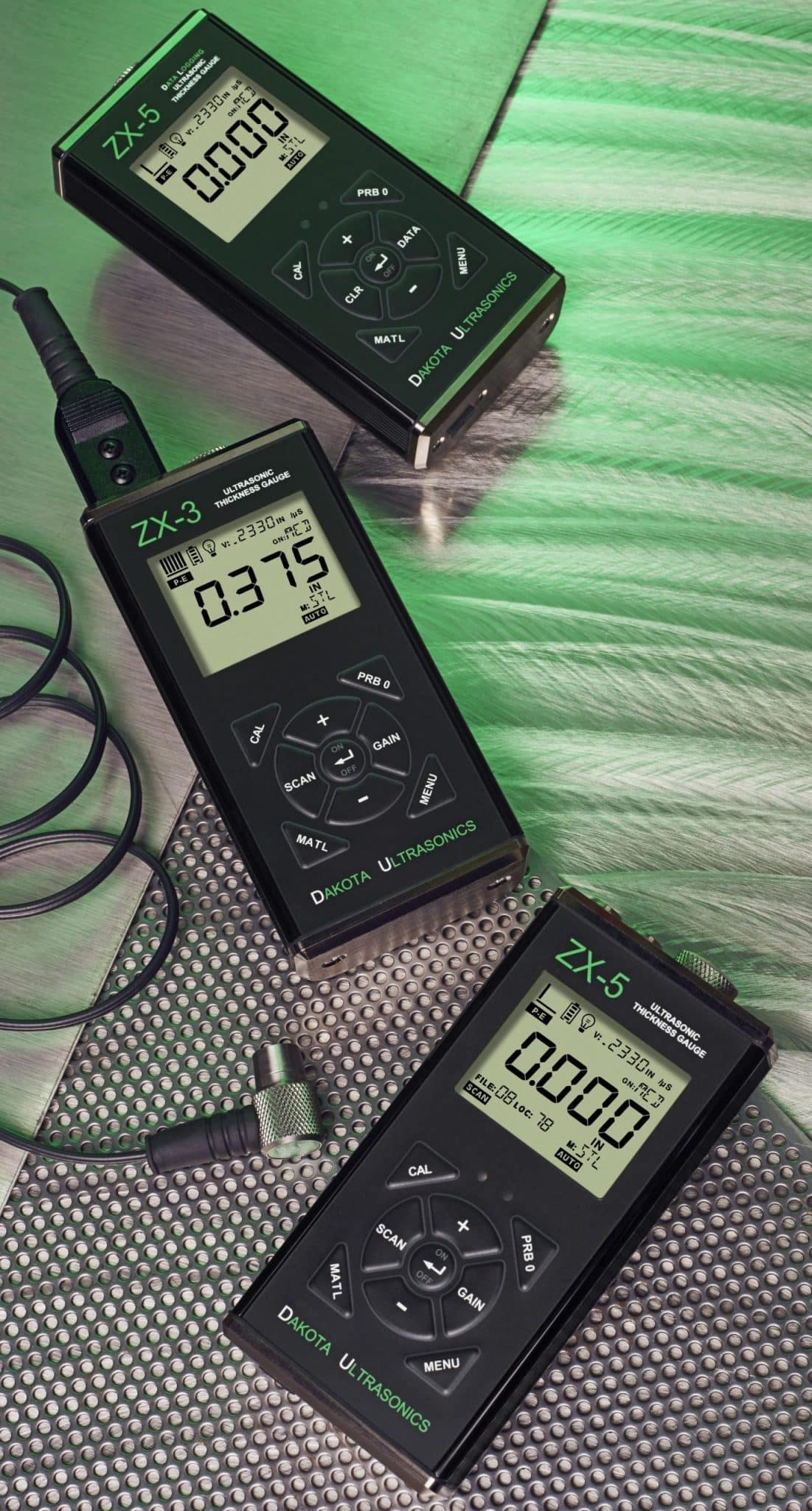 Dakota ZX-3, Thickness Gauge < Qualité NDE