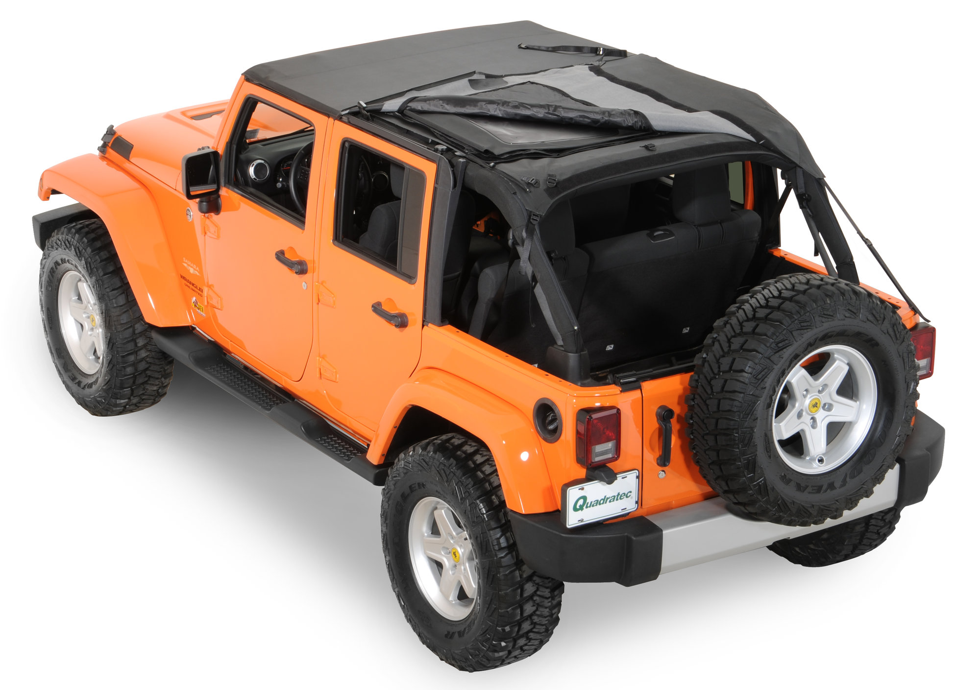 Rampage Products 109835 Sailcloth Trail Top Soft Top with Tinted