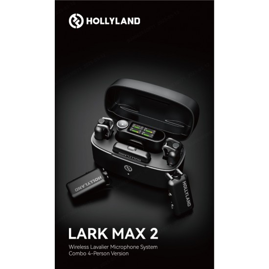 Hollyland LARK MAX 2 Ultimate Combo 2-Person Wireless Microphone