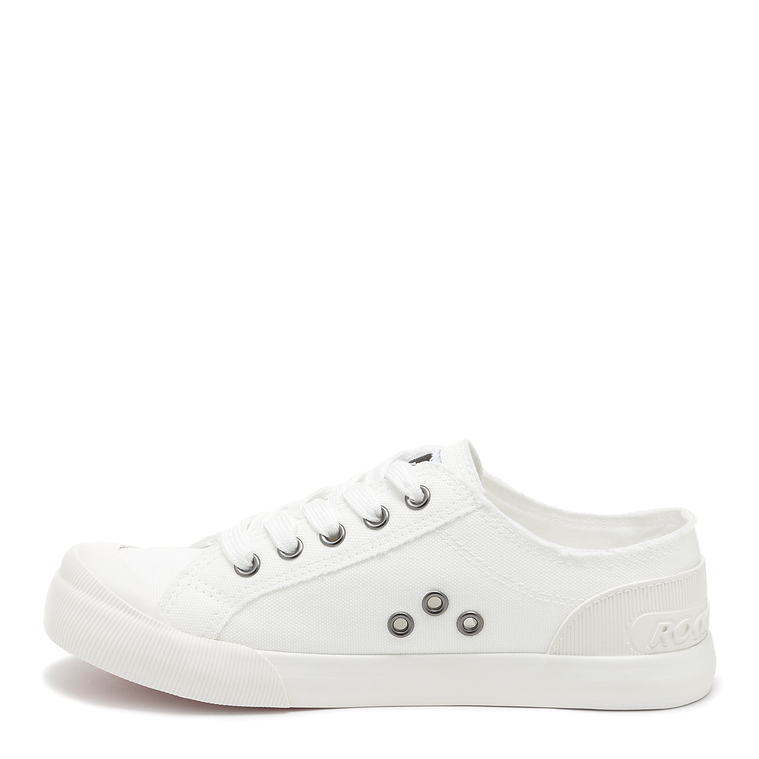 Jazzin All White Sneaker – Rocket Dog®