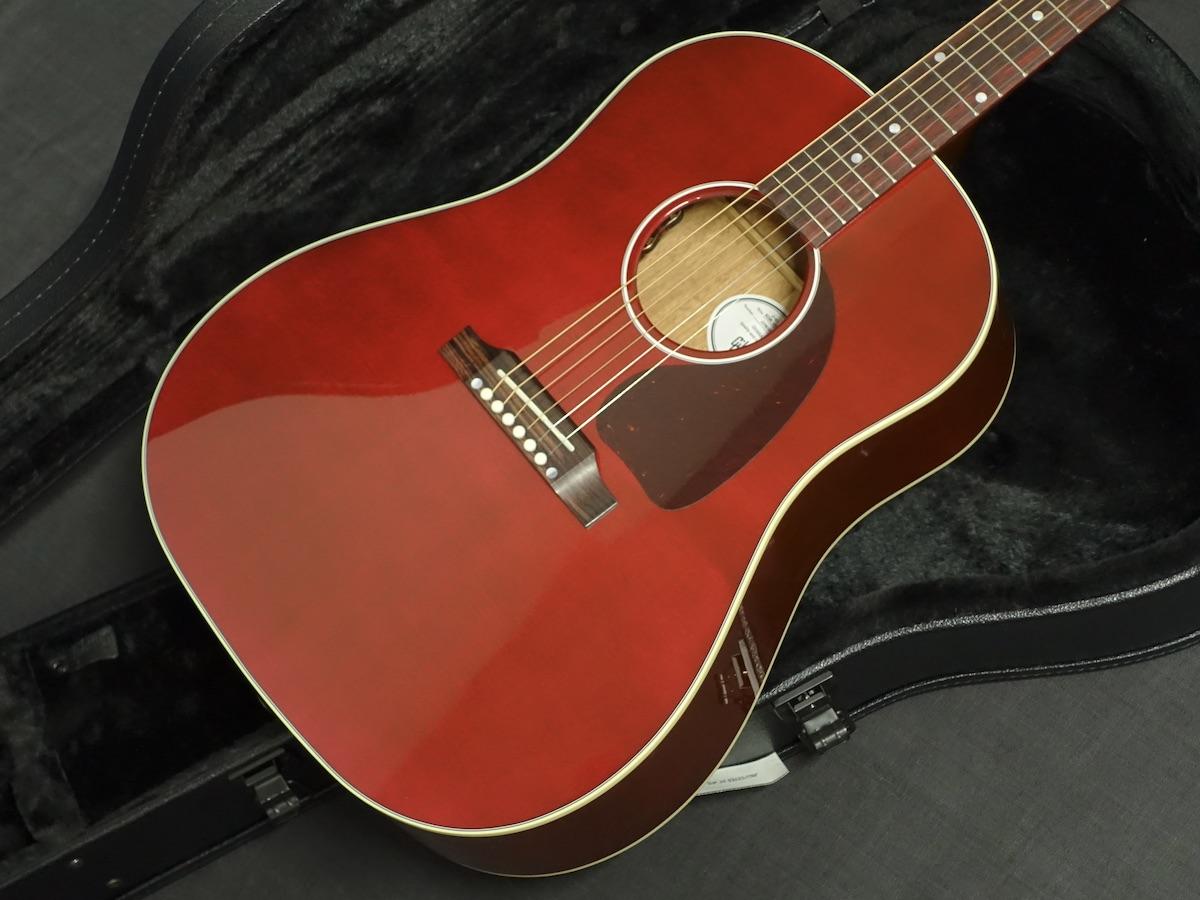 GibsonJ-45 ワインレッド　ハードケース付 Gibson J-45 Standard Wine Red Gloss【現物画像】 ギブソン 【 イオン