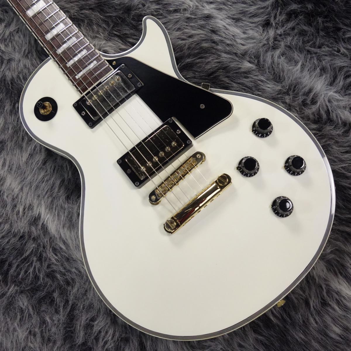 FERNANDES burny RLC-55　付属品付 Burny RLC-55 レスポール カスタム タイプ ホワイト ゴールド - メルカリ